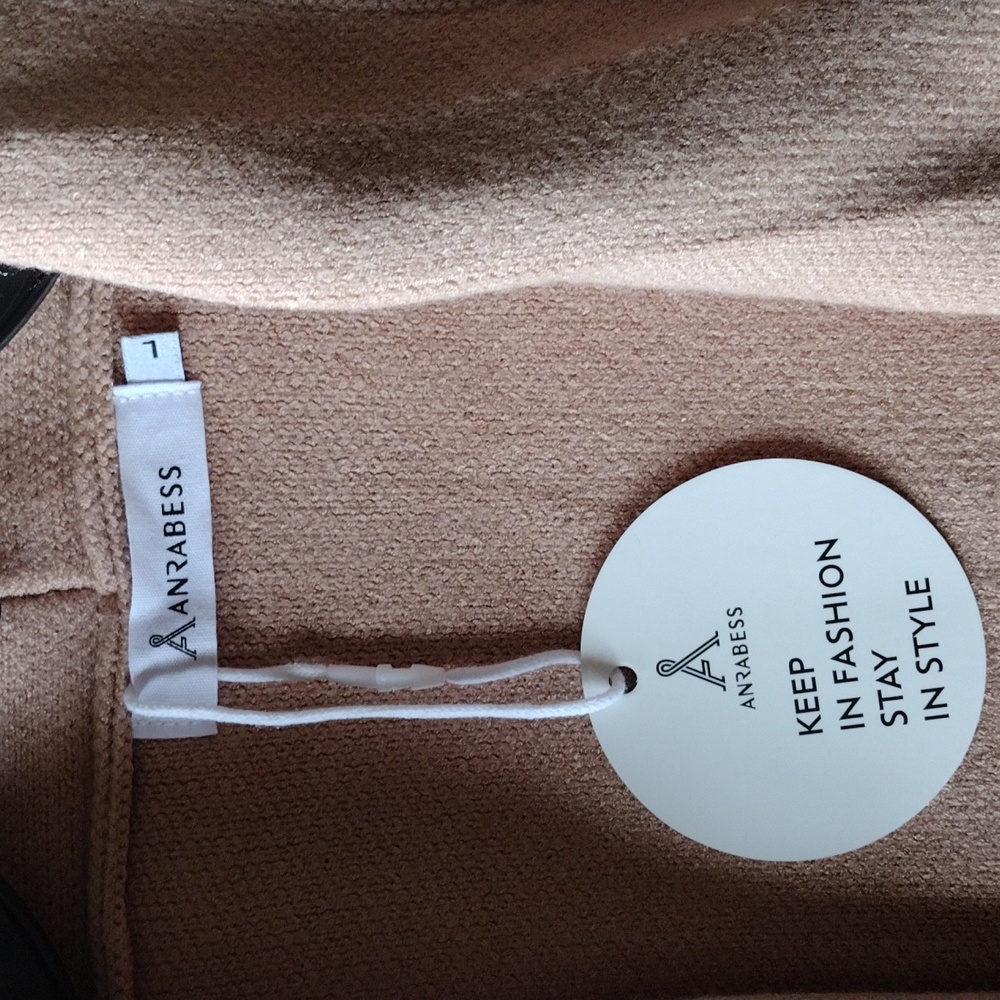 Cozy Women's Tan Cardigan - Picture 2 of 3